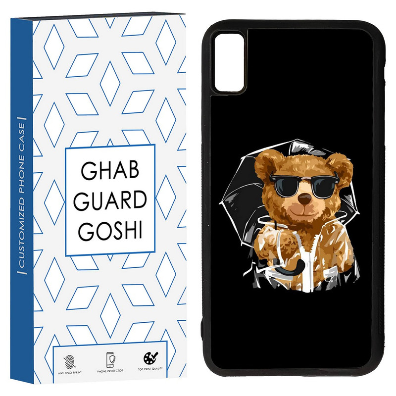 کاور قاب گارد گوشی طرح تدی کد TPU-054 مناسب برای گوشی موبایل اپل Iphone XS MAX/ Iphone X MAX