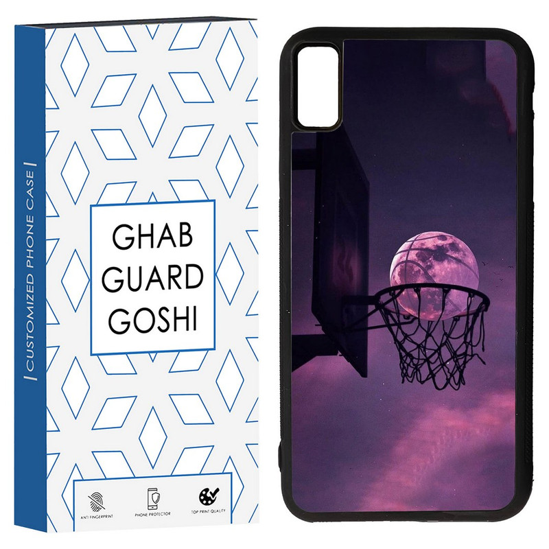 کاور قاب گارد گوشی طرح بسکتبال کد TPU-124 مناسب برای گوشی موبایل اپل Iphone XS MAX/ Iphone X MAX