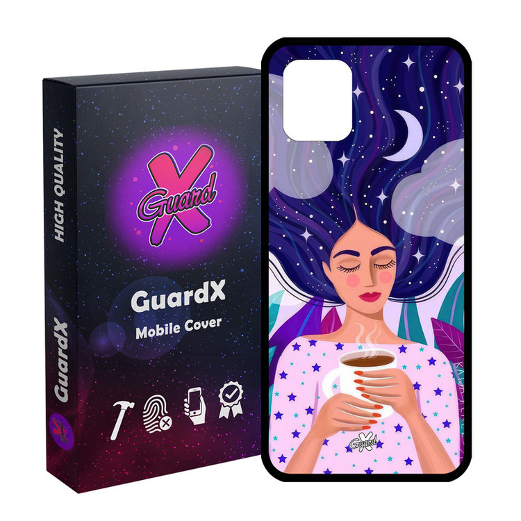 کاور گارد ایکس طرح Girl مدل Glass10658 مناسب برای گوشی موبایل سامسونگ Galaxy Note 10 Lite / A81