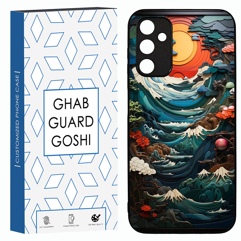 کاور قاب گارد گوشی طرح منظره کد TPU-205 مناسب برای گوشی موبایل سامسونگ Galaxy A14