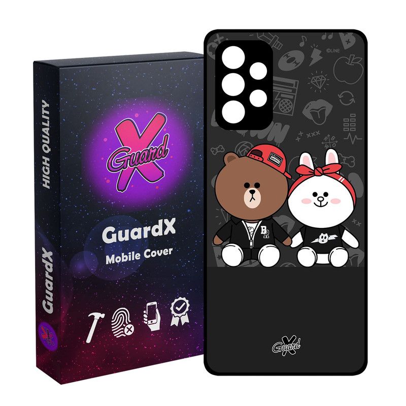 کاور گارد ایکس طرح Friends مدل Glass10127 مناسب برای گوشی موبایل سامسونگ Galaxy A52s