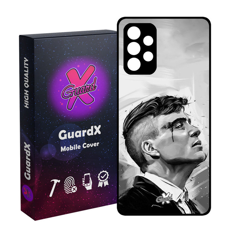 کاور گارد ایکس طرح Peaky Blinders مدل Glass10132 مناسب برای گوشی موبایل سامسونگ Galaxy A52s