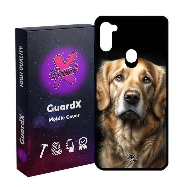 کاور گارد ایکس طرح سگ مدل Glass10607 مناسب برای گوشی موبایل سامسونگ Galaxy A11/M11