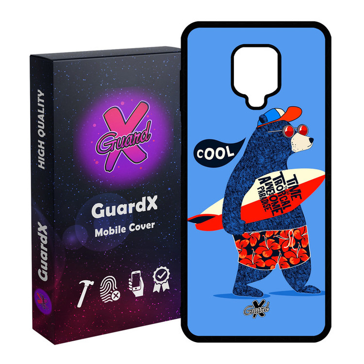 کاور گارد ایکس طرح Pet مدل Glass10220 مناسب برای گوشی موبایل سامسونگ Redmi Note 9S / Note 9 Pro / Note 9 Pro Max