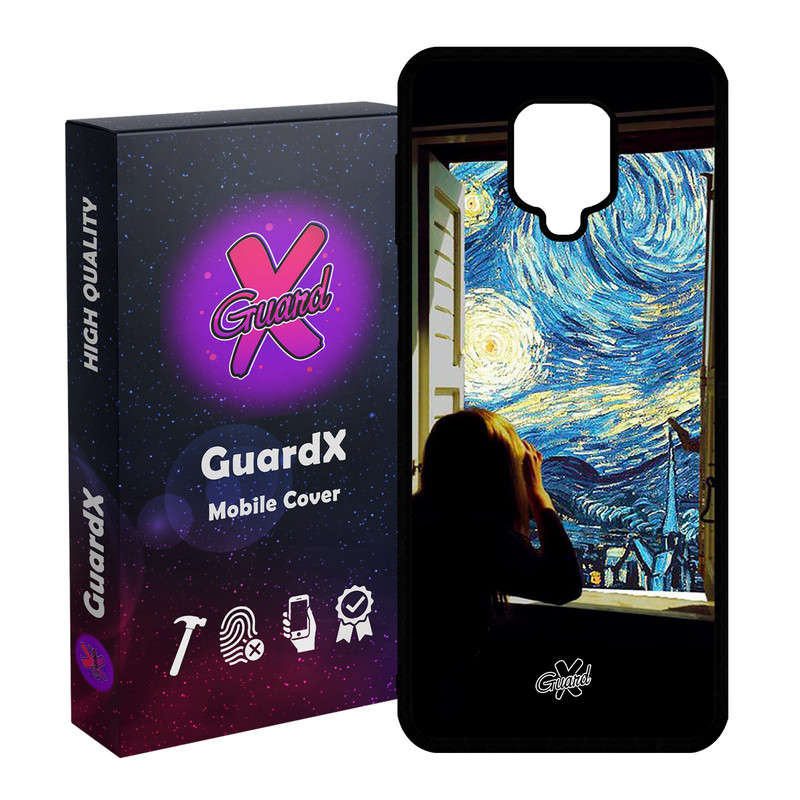 کاور گارد ایکس طرح Art مدل Glass10268 مناسب برای گوشی موبایل سامسونگ Redmi Note 9S / Note 9 Pro / Note 9 Pro Max