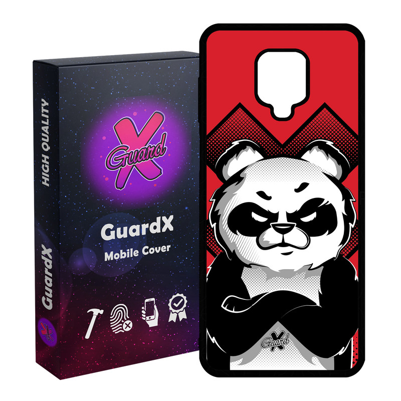 کاور گارد ایکس طرح Panda مدل Glass10301 مناسب برای گوشی موبایل شیائومی Redmi Note 9S / Note 9 Pro / Note 9 Pro Max