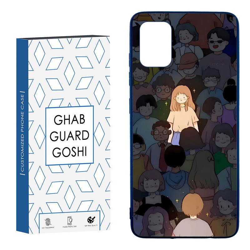 کاور قاب گارد گوشی طرح دخترانه کد TPU-061 مناسب برای گوشی موبایل سامسونگ Galaxy A51