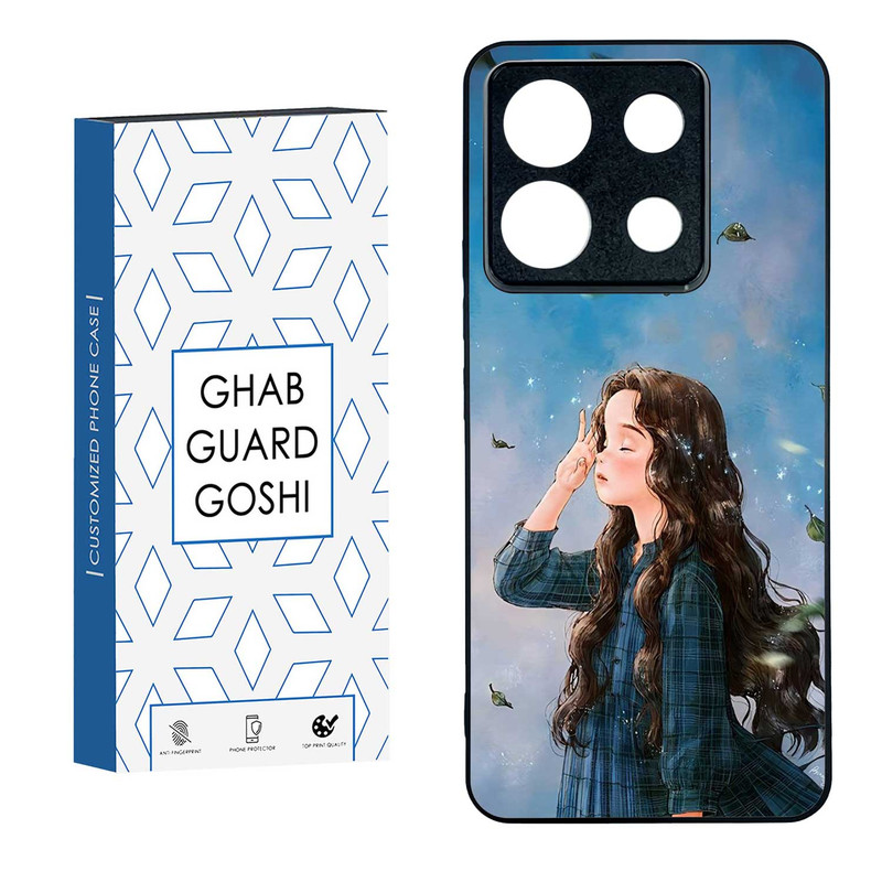 کاور قاب گارد گوشی طرح دخترانه کد TPU-037 مناسب برای گوشی موبایل شیائومی REDMI NOTE 13 PRO 5G
