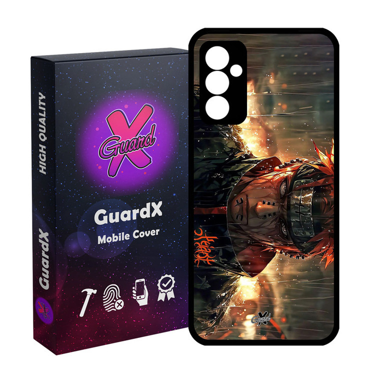 کاور گارد ایکس طرح انیمه ناروتو مدل Glass10695 مناسب برای گوشی موبایل سامسونگ Galaxy A34 / A34 5G