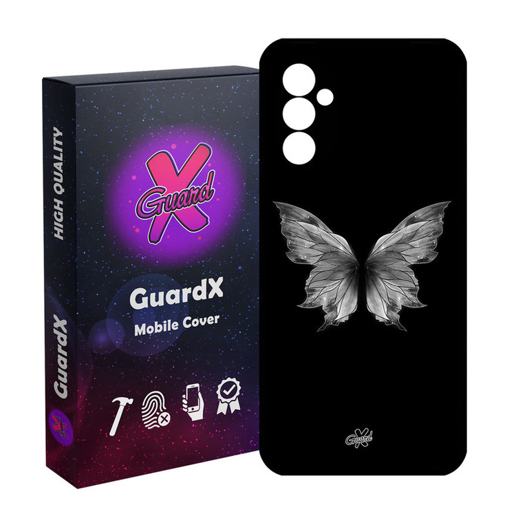 کاور گارد ایکس طرح پروانه مدل Glass10697 مناسب برای گوشی موبایل سامسونگ Galaxy A15 4G / A15 5G