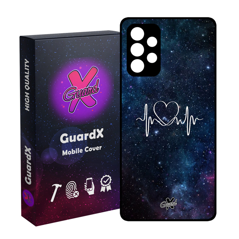 کاور گارد ایکس طرح Love مدل Glass10114 مناسب برای گوشی موبایل سامسونگ Galaxy A32 4G