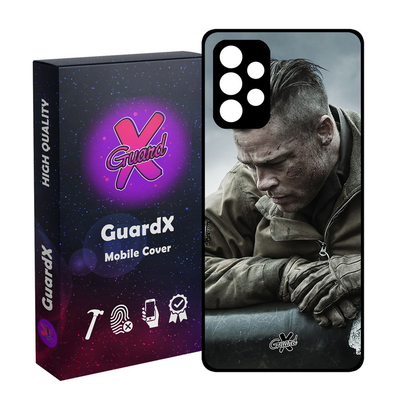 کاور گارد ایکس طرح Brad Pitt مدل Glass10134 مناسب برای گوشی موبایل سامسونگ Galaxy A32 4G