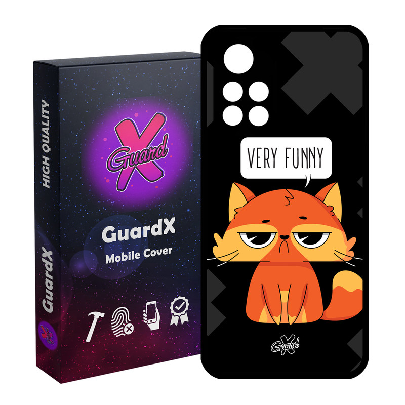 کاور گارد ایکس طرح Funny مدل Glass10161 مناسب برای گوشی موبایل شیائومی Poco M4 Pro 5G/Redmi Note 11T 5G/Redmi Note 11S 5G