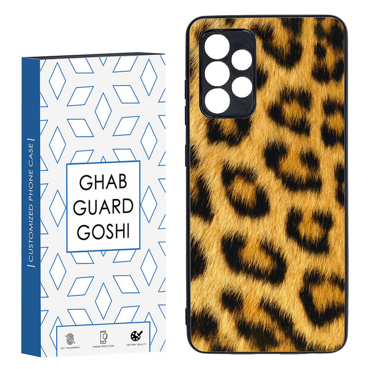 کاور قاب گارد گوشی طرح پلنگی کد TPU-074 مناسب برای گوشی موبایل سامسونگ Galaxy A52
