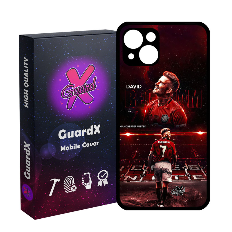 کاور گارد ایکس طرح David Beckham مدل Glass10581 مناسب برای گوشی موبایل اپل iPhone 13