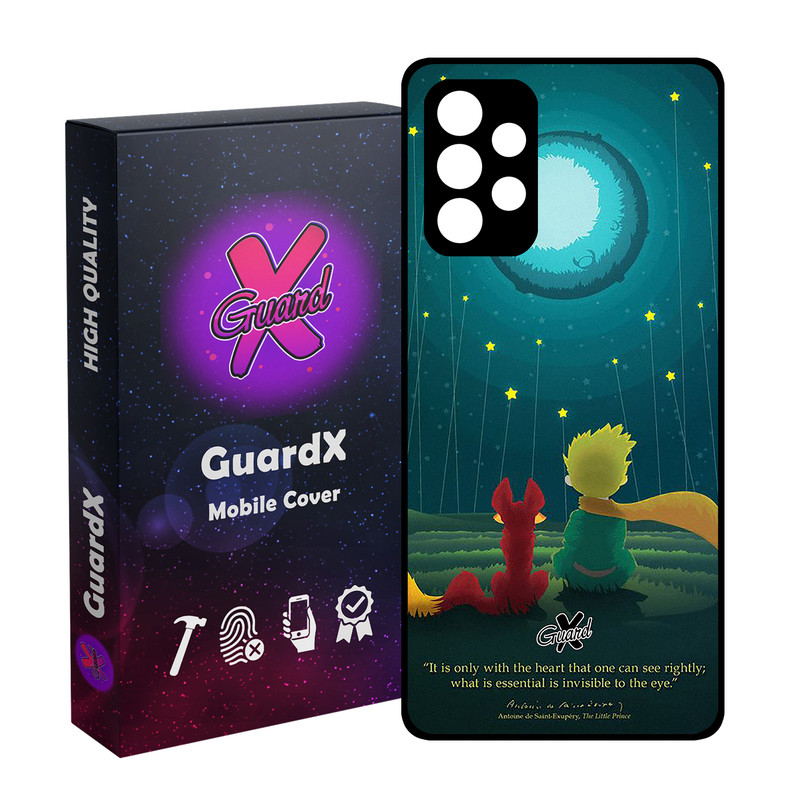 کاور گارد ایکس طرح Little Prince مدل Glass10053 مناسب برای گوشی موبایل سامسونگ Galaxy A73