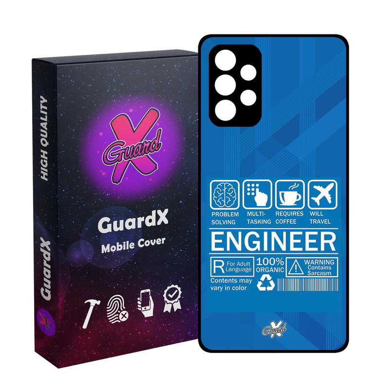 کاور گارد ایکس طرح مهندس مدل Glass10538 مناسب برای گوشی موبایل سامسونگ Galaxy A73
