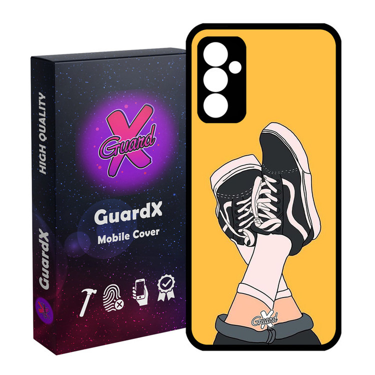 کاور گارد ایکس طرح Shoes مدل Glass10051 مناسب برای گوشی موبایل سامسونگ Galaxy A34 / A34 5G