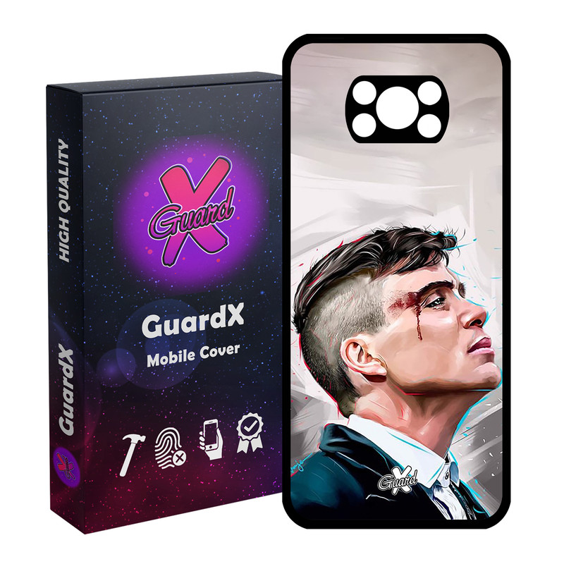 کاور گارد ایکس طرح Peaky Blinders مدل Glass10032 مناسب برای گوشی موبایل شیائومی Poco X3 Pro