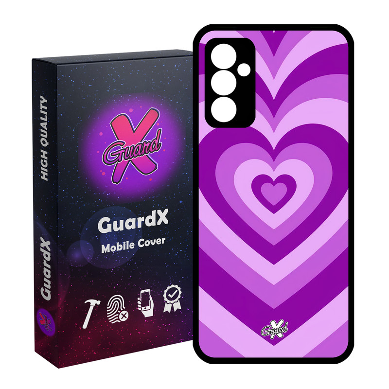 کاور گارد ایکس طرح قلب مدل Glass10474 مناسب برای گوشی موبایل سامسونگ Galaxy A15 4G / A15 5G