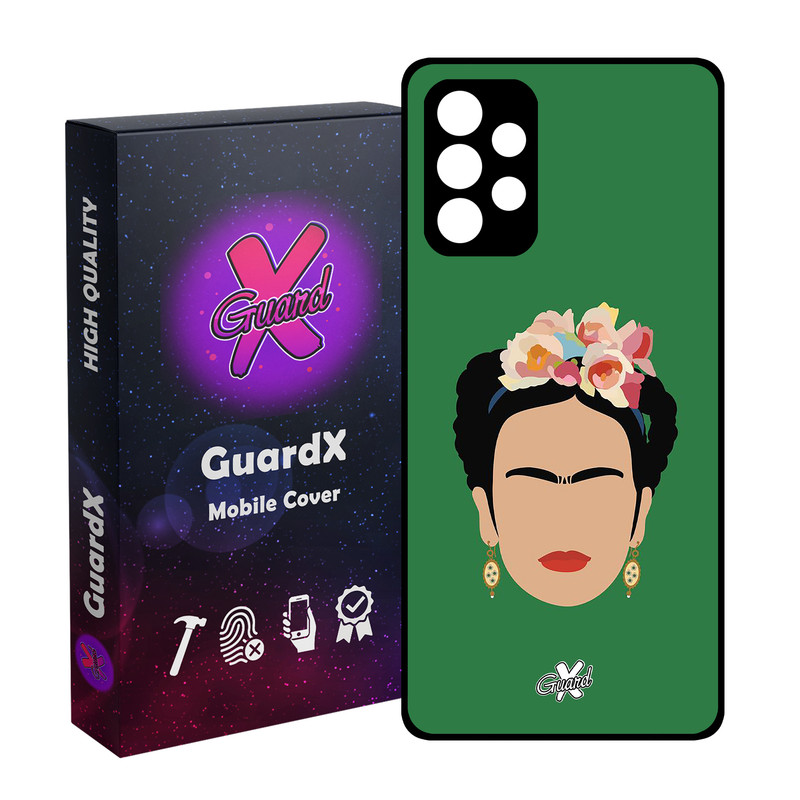 کاور گارد ایکس طرح Frida مدل Glass10133 مناسب برای گوشی موبایل سامسونگ Galaxy A52