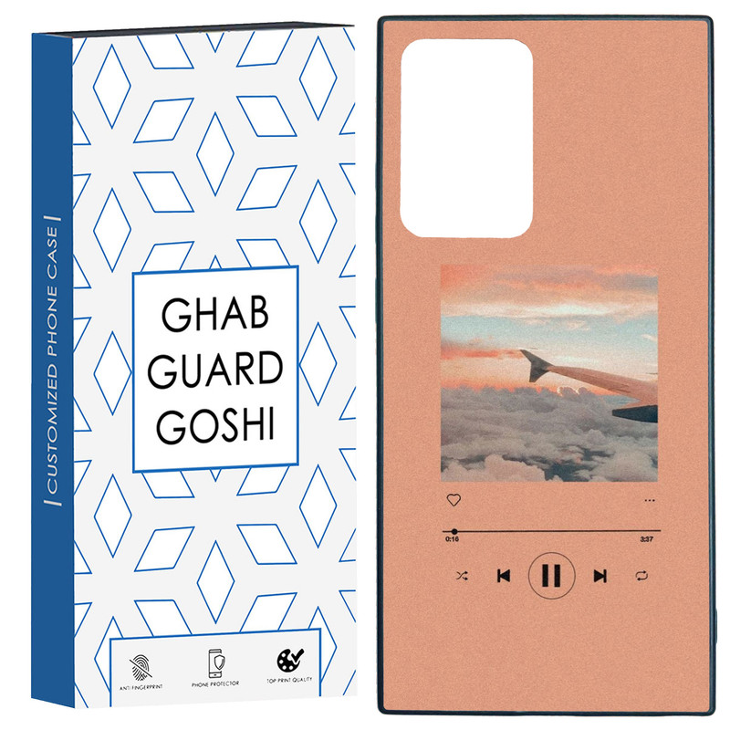 کاور قاب گارد گوشی طرح موزیک کد TPU-266 مناسب برای گوشی موبایل سامسونگ Galaxy Note 20 Ultra