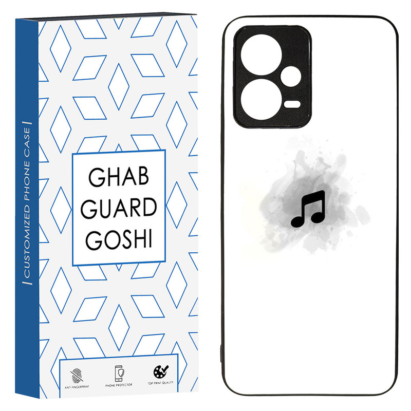 کاور قاب گارد گوشی طرح موزیک کد TPU-267 مناسب برای گوشی موبایل شیائومی Redmi Note 12 5G / Poco X5 5G
