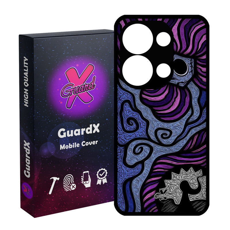 کاور گارد ایکس مدل Glass10428 مناسب برای گوشی موبایل شیائومی Poco X6 5G / Note 13 Pro 5G