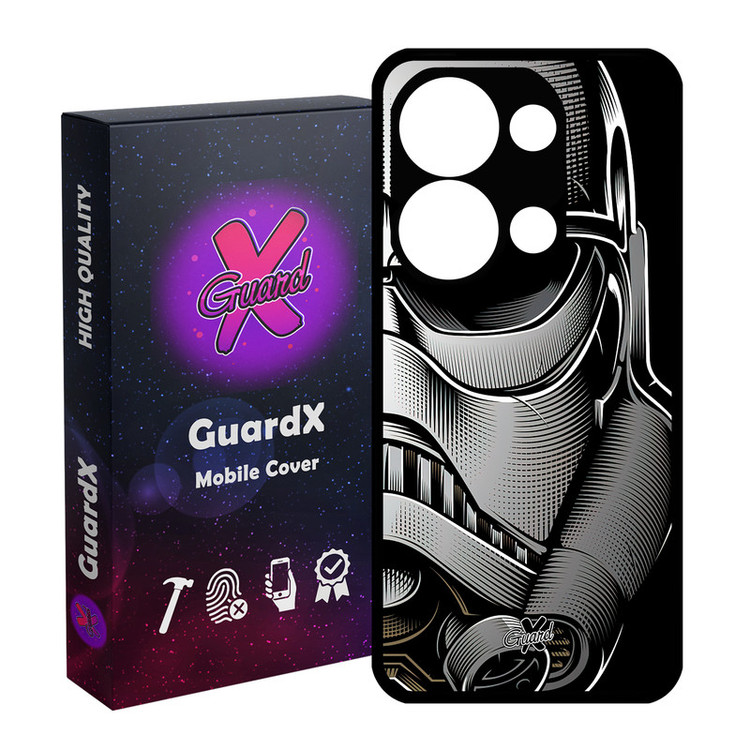 کاور گارد ایکس طرح جنگ ستارگان مدل Glass10454 مناسب برای گوشی موبایل شیائومی Poco X6 5G / Note 13 Pro 5G