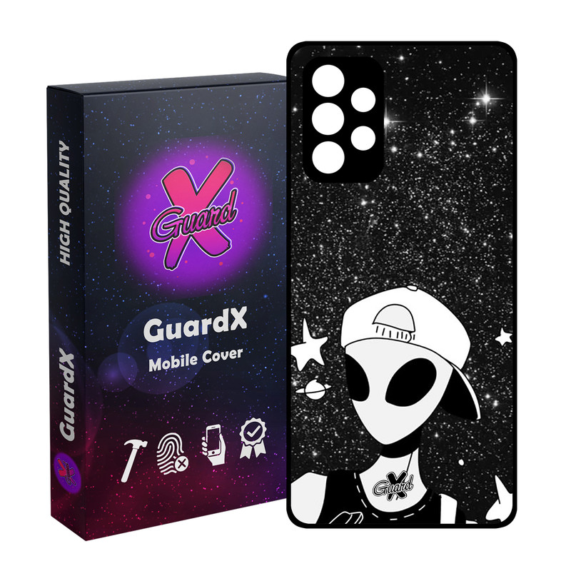 کاور گارد ایکس طرح Alien مدل Glass10307 مناسب برای گوشی موبایل سامسونگ Galaxy A52s