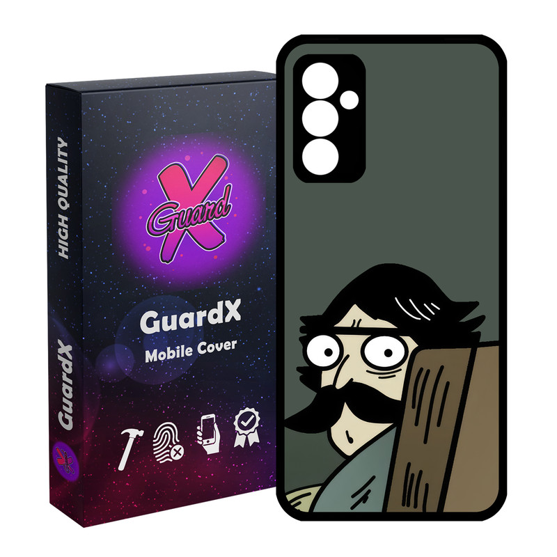کاور گارد ایکس طرح مرد مدل Glass10672 مناسب برای گوشی موبایل سامسونگ Galaxy A14 / A14 5G