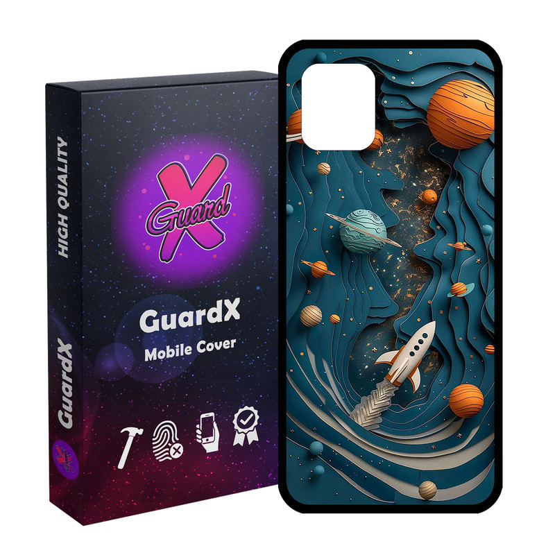 کاور گارد ایکس طرح فضا مدل Glass10750 مناسب برای گوشی موبایل سامسونگ Galaxy Note 10 Lite / A81