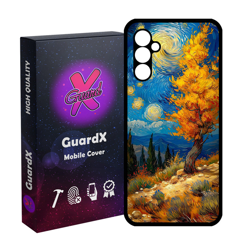 کاور گارد ایکس طرح منظره ونگوگ مدل Glass10752 مناسب برای گوشی موبایل سامسونگ Galaxy A24/A24 4G/M34 5G