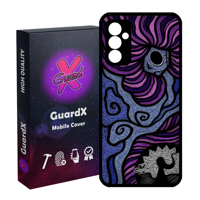 کاور گارد ایکس طرح رنگی مدل Glass10428 مناسب برای گوشی موبایل سامسونگ Galaxy S23 FE