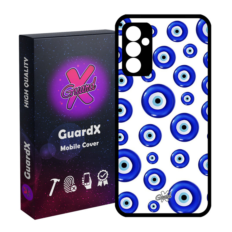 کاور گارد ایکس طرح چشم نظر مدل Glass10432 مناسب برای گوشی موبایل سامسونگ Galaxy S23 FE