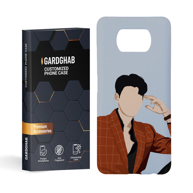 کاور گارد قاب مدل پسرانه مناسب برای گوشی موبایل شیائومی poco x3 / x3 pro / x3 nfc