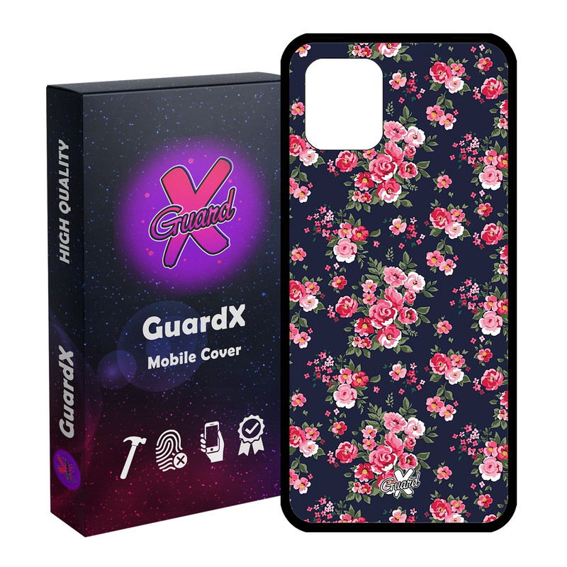 کاور گارد ایکس طرح Flower مدل Glass10130 مناسب برای گوشی موبایل سامسونگ Galaxy Note 10 Lite