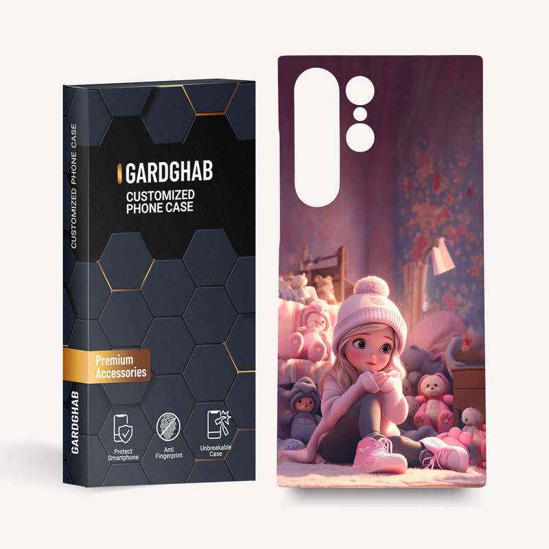 کاور گارد قاب مدل دخترانه مناسب برای گوشی موبایل سامسونگ Galaxy S23 Ultra