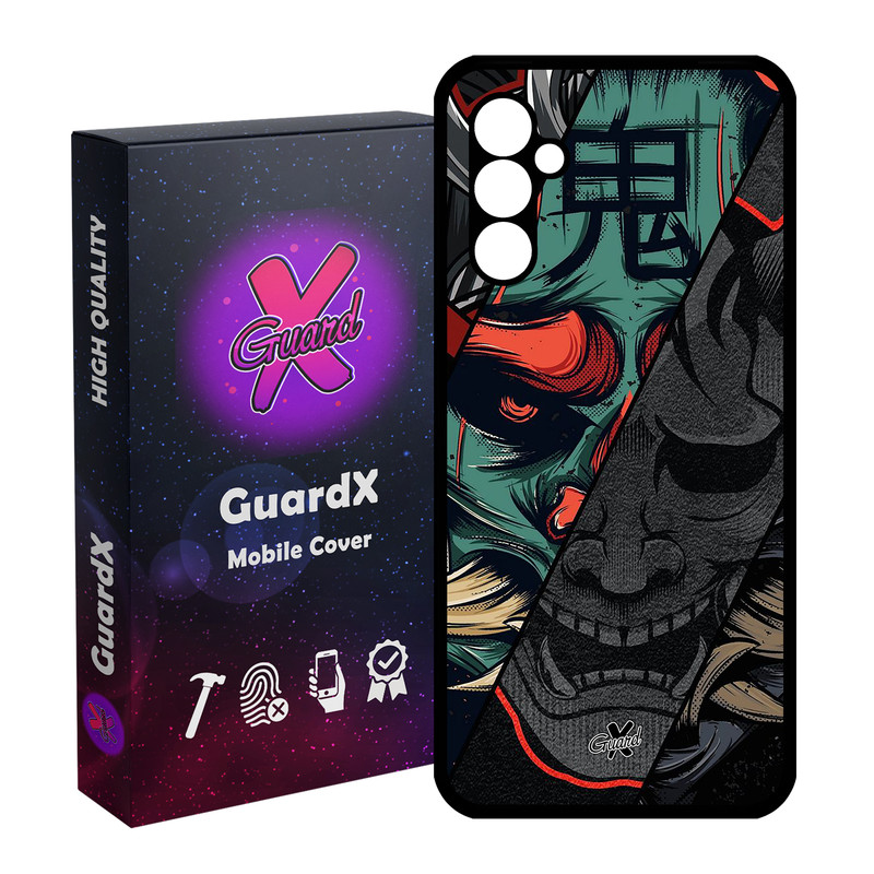 کاور گارد ایکس طرح سامورایی مدل Glass10529 مناسب برای گوشی موبایل سامسونگ Galaxy A24/A24 4G/M34 5G