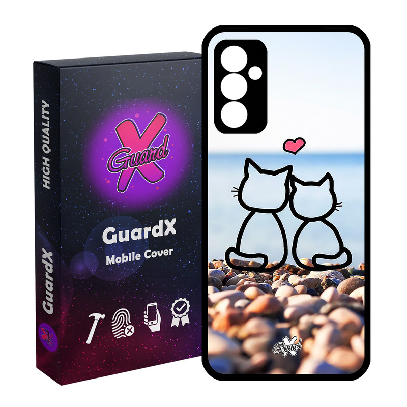 کاور گارد ایکس طرح Love مدل Glass10016 مناسب برای گوشی موبایل سامسونگ Galaxy A55 / A55 5G