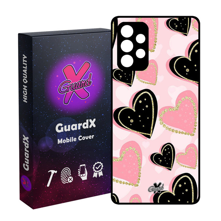 کاور گارد ایکس طرح Love مدل Glass10106 مناسب برای گوشی موبایل سامسونگ Galaxy A52s
