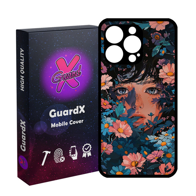 کاور گارد ایکس طرح دختر مدل Glass10787 مناسب برای گوشی موبایل اپل iPhone 13 Pro