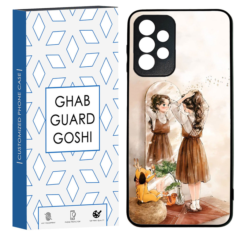 کاور قاب گارد گوشی طرح دخترانه کد TPU-019 مناسب برای گوشی موبایل سامسونگ Galaxy A73