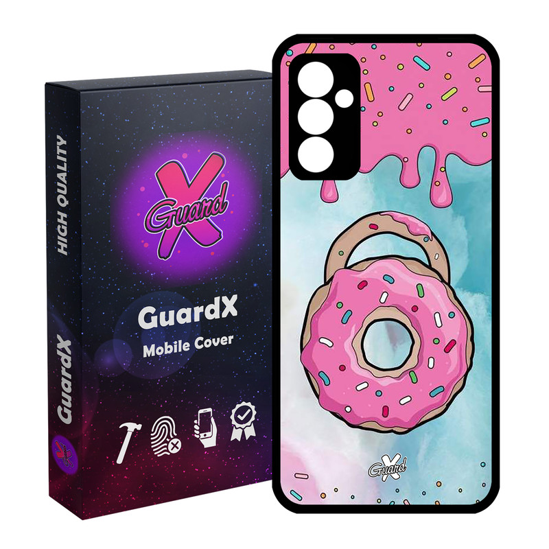 کاور گارد ایکس طرح Donut مدل Glass10069 مناسب برای گوشی موبایل سامسونگ Galaxy S23 FE
