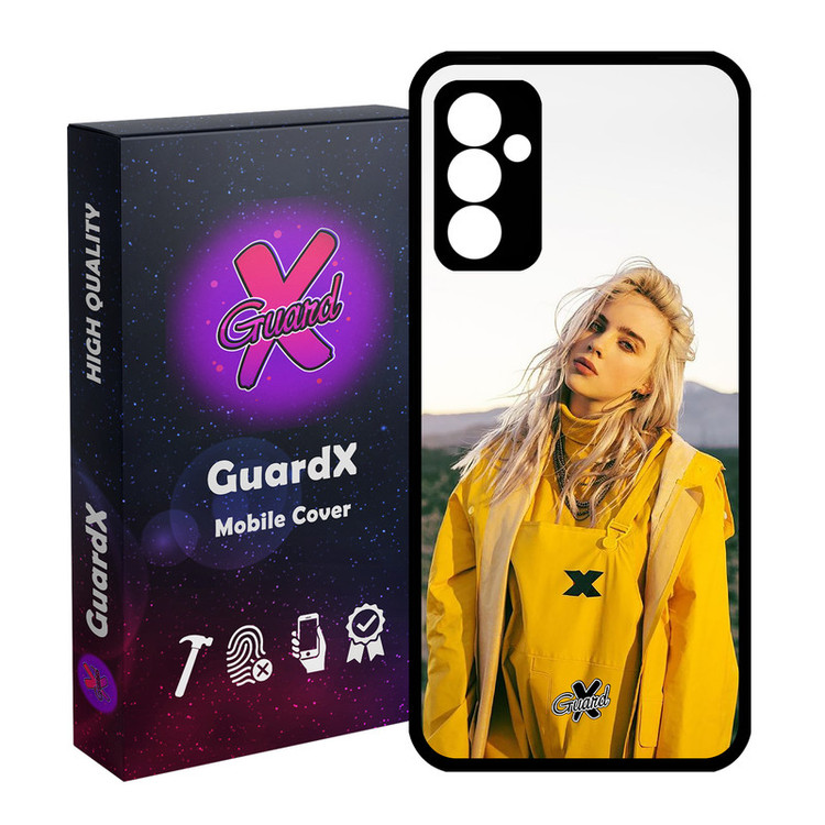 کاور گارد ایکس طرح Billie Eilish مدل Glass10227 مناسب برای گوشی موبایل سامسونگ Galaxy A15 4G / A15 5G