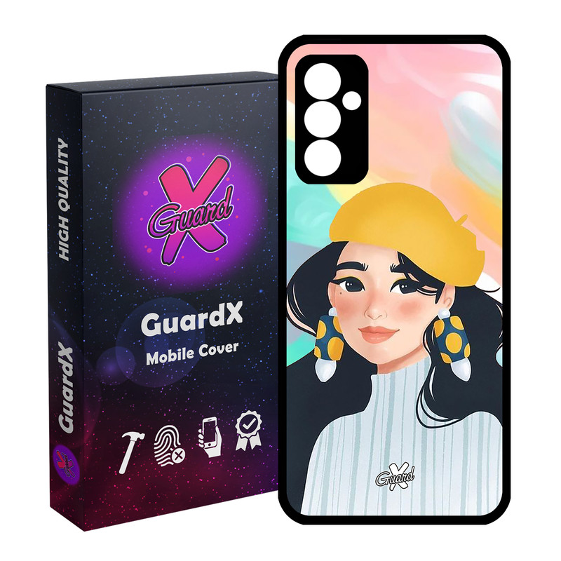 کاور گارد ایکس طرح دختر مدل Glass10261 مناسب برای گوشی موبایل سامسونگ Galaxy A15 4G / A15 5G