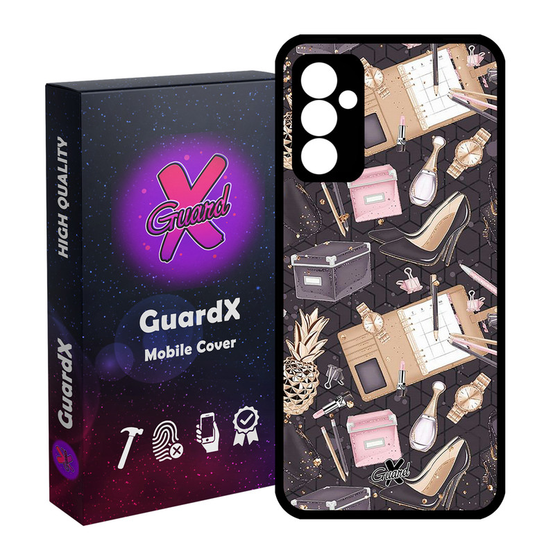 کاور گارد ایکس طرح دخترانه مدل Glass10310 مناسب برای گوشی موبایل سامسونگ Galaxy S23 FE