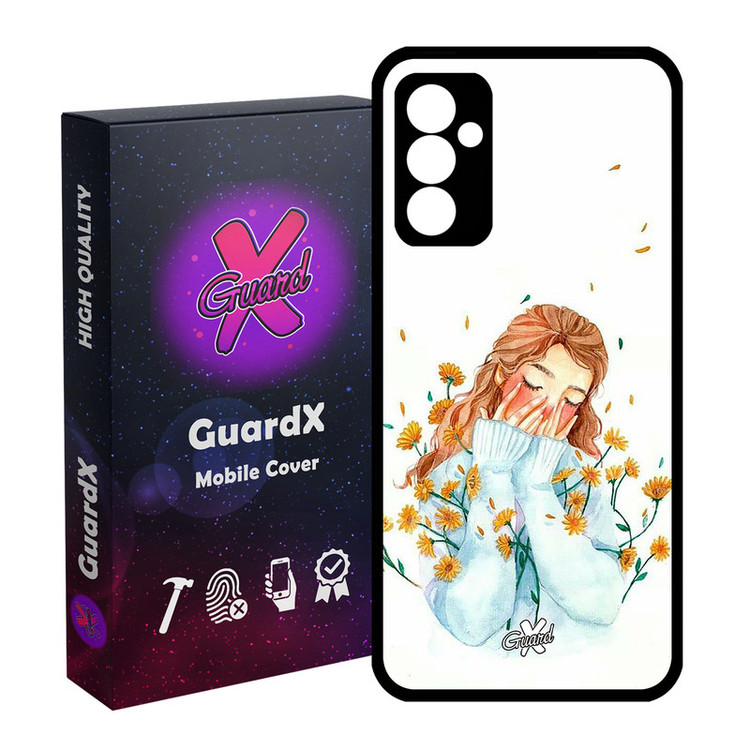 کاور گارد ایکس طرح Girl مدل Glass10315 مناسب برای گوشی موبایل سامسونگ Galaxy S23 FE