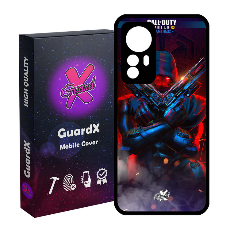 کاور گارد ایکس طرح Call Of Duty مدل Glass10388 مناسب برای گوشی موبایل شیائومی Redmi Note 12S