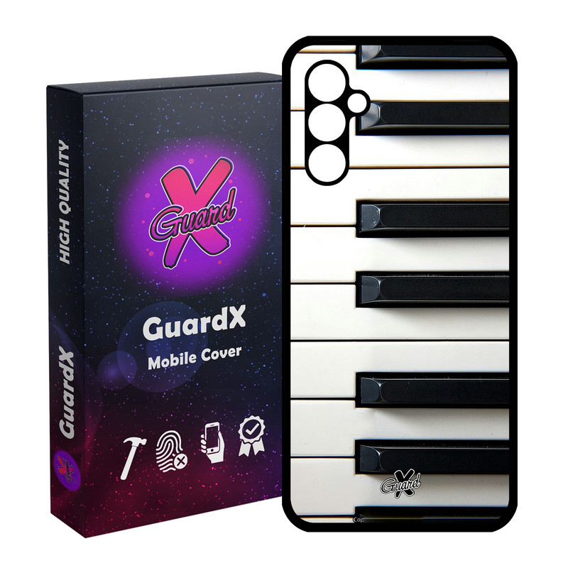 کاور گارد ایکس طرح Piano مدل Glass10101 مناسب برای گوشی موبایل سامسونگ Galaxy A24/A24 4G/M34 5G
